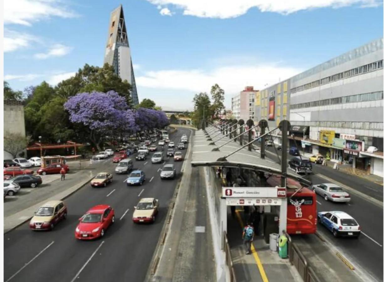 Habitacion Economica Y Pequena Con Bano Privado Cerca Del Centro Historico Mexico City Ngoại thất bức ảnh